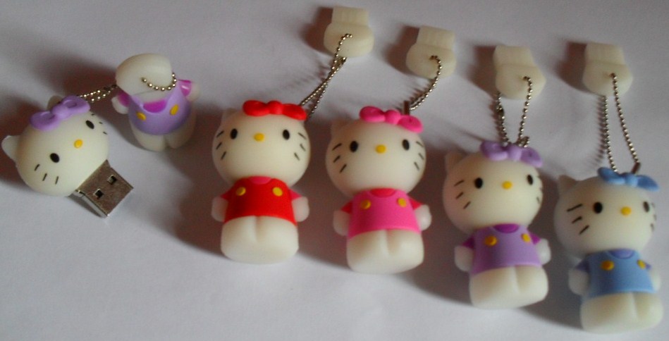 pendrive hello kitty 4 gb cores